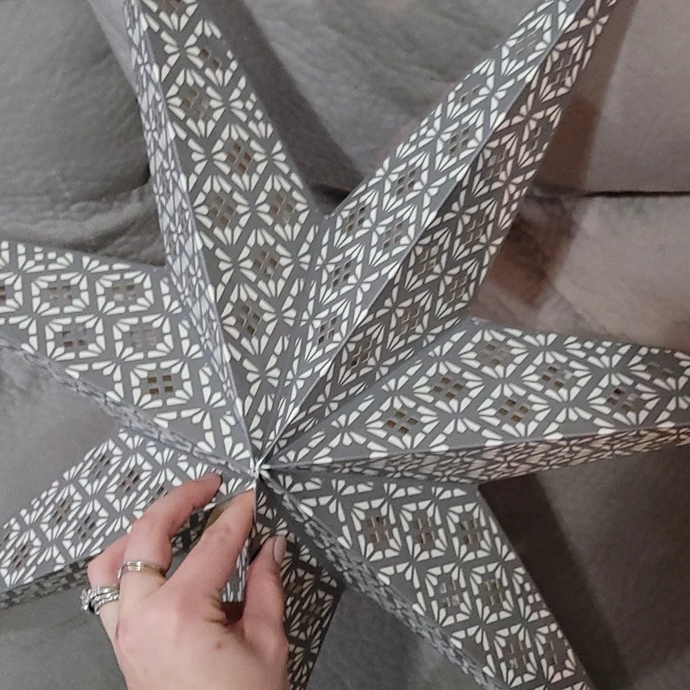 Grey Ikea Star - Shell, no light